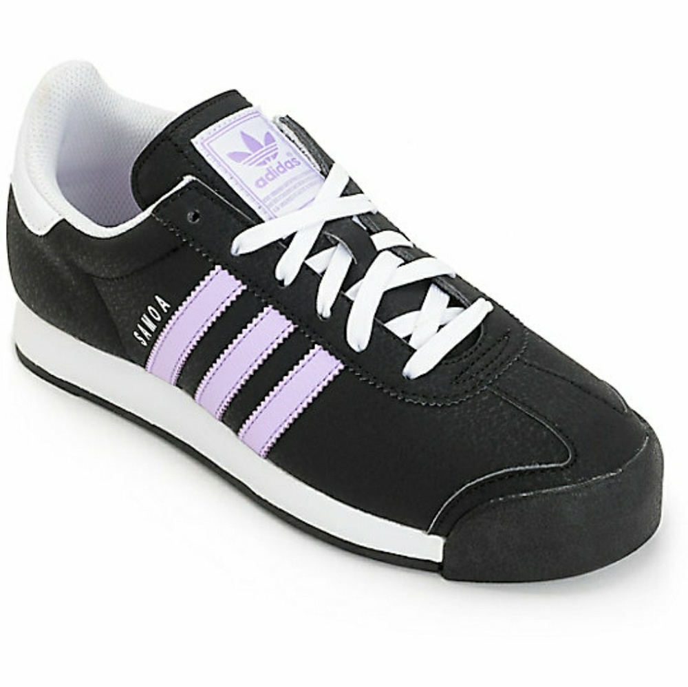 adidas Samoa Black & Purple Women's Shoes